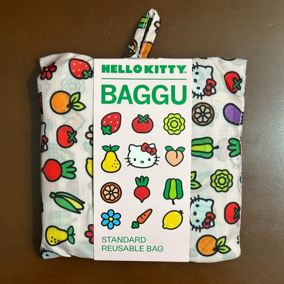BAGGU Handbags - RARE Collectible ~ Hello Kitty Icons "Standard" Reusable Bag